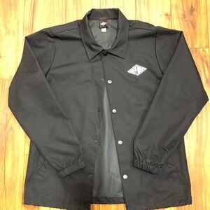 Independent Black Button-Up Jacket